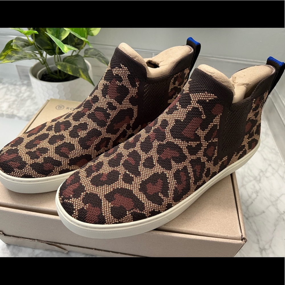 Rothy’s NEW in box CHELSEA Wildcat sneaker boots sz 10 womens